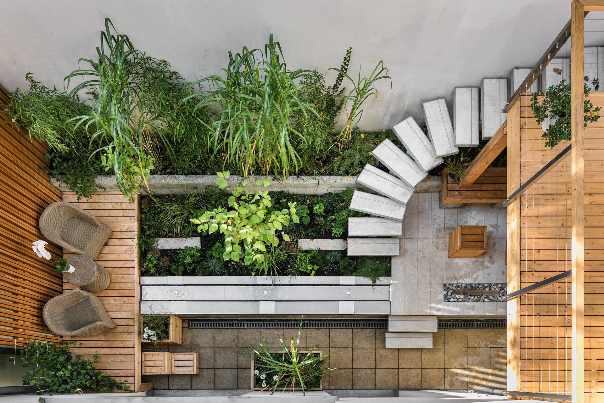 Outdoor living space renovation