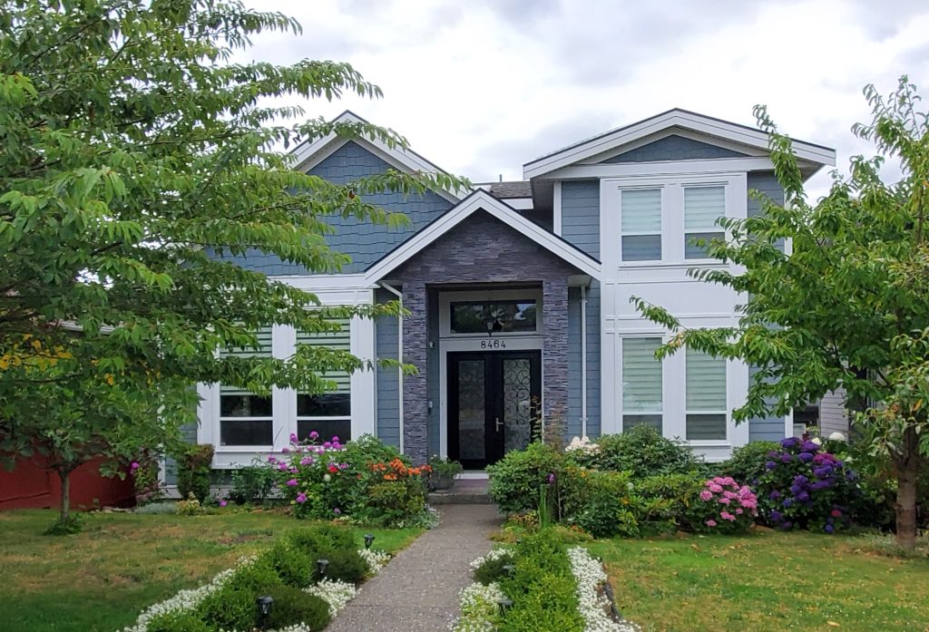 New Westminster neighbourhood streets and homes