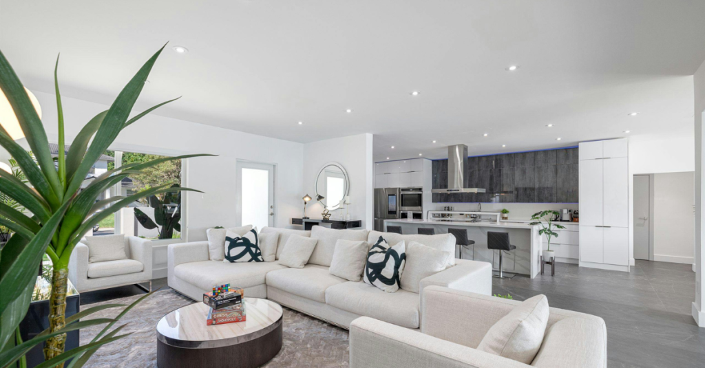 Flexible home layout supporting remote work and lifestyle changes in midlife