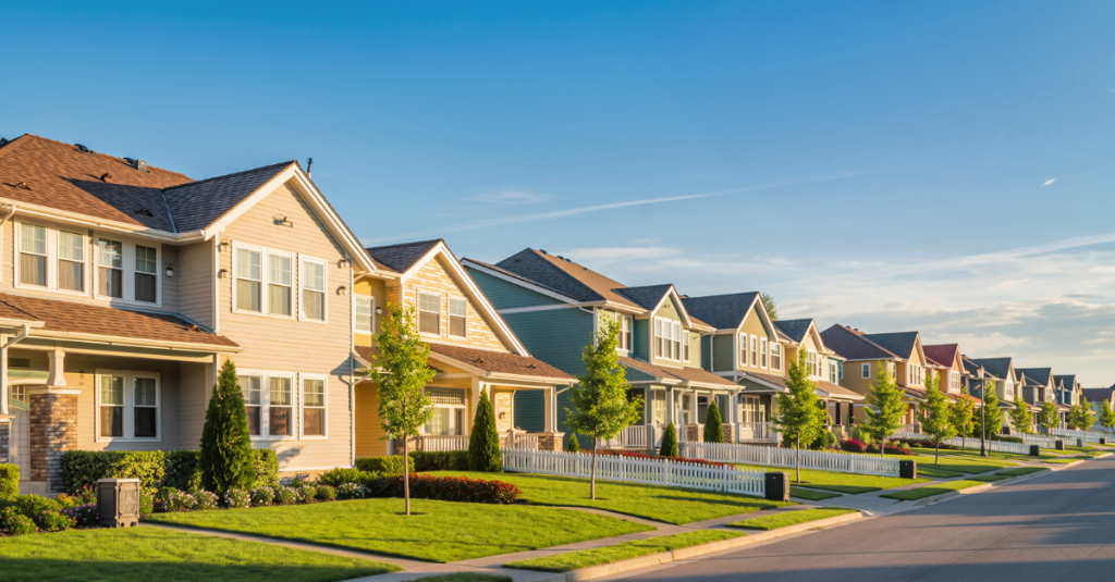 Contrast between family connection and independent daily routine in an urban neighbourhood